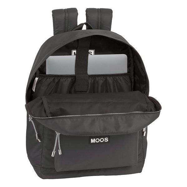 Laptop Backpack Moos 15,6'' Grey - Image 2
